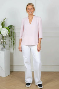 Maisie Blouse Pale Rose