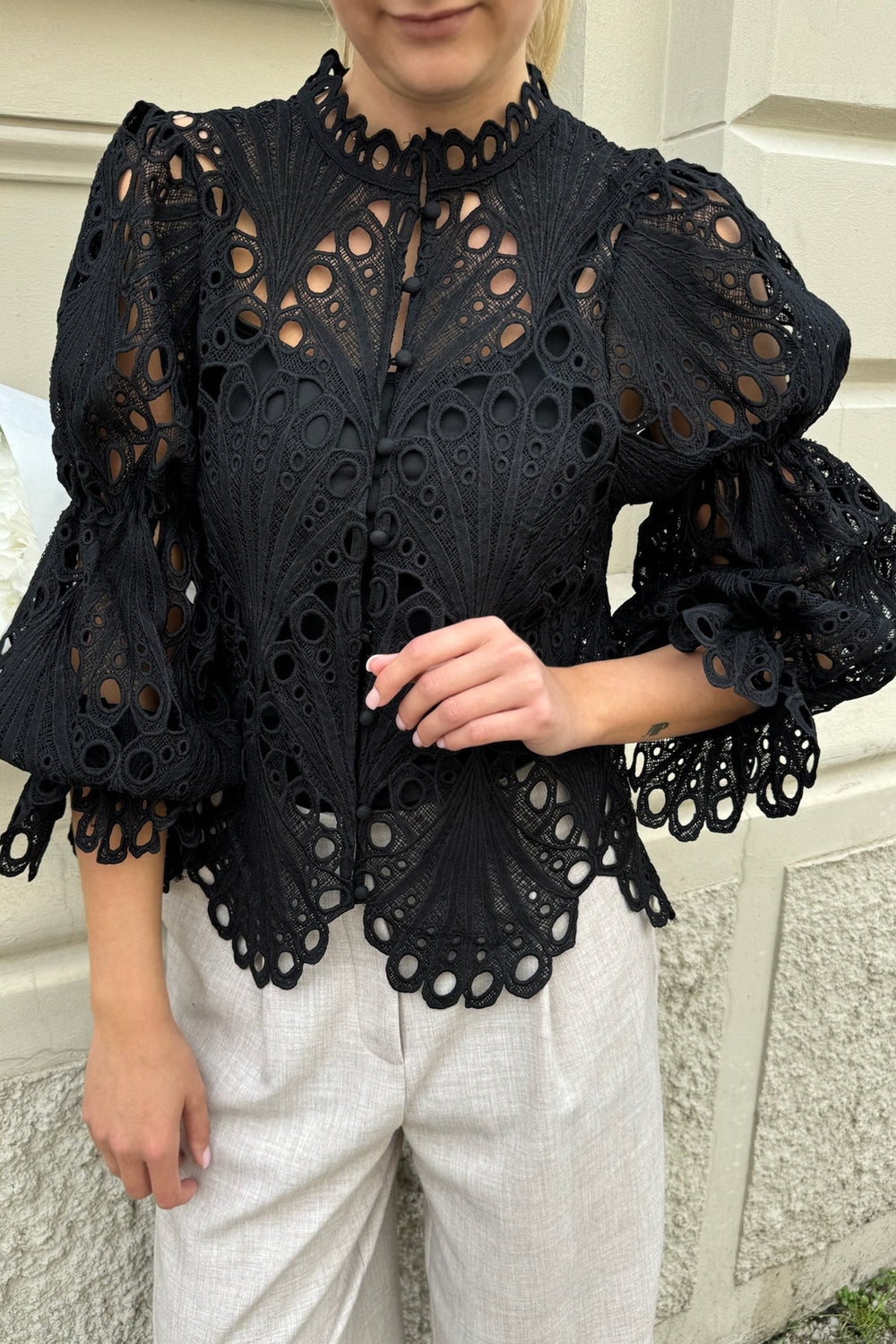 Majaic Shirt Black | Skjorter og bluser | Smuk - Dameklær på nett