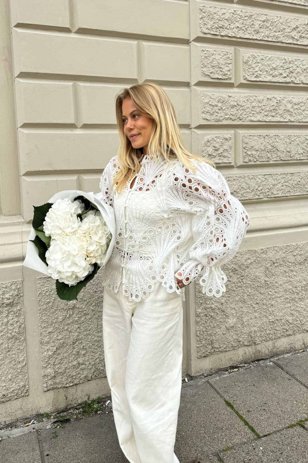 Majaic Shirt White | Skjorter og bluser | Smuk - Dameklær på nett