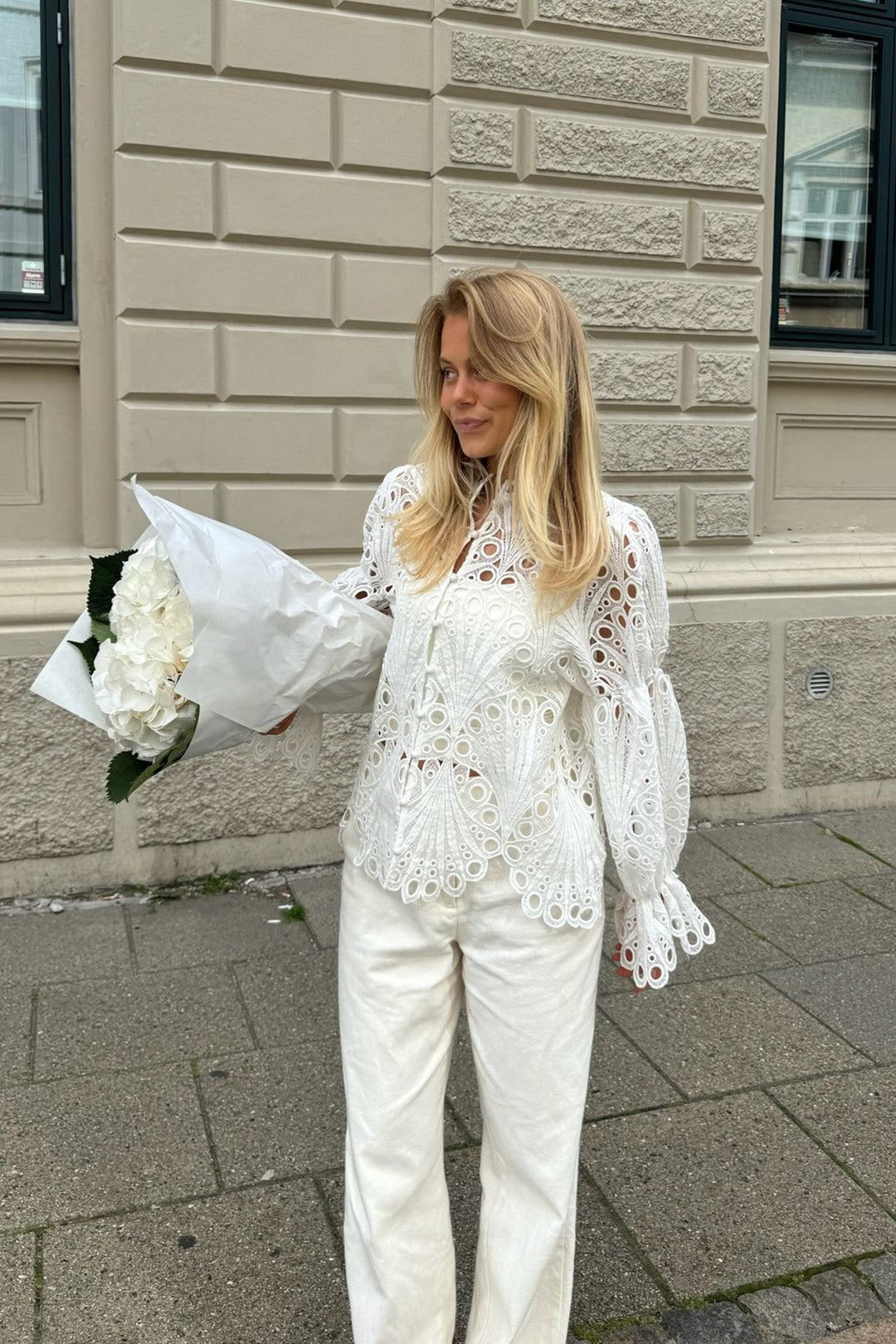 Majaic Shirt White | Skjorter og bluser | Smuk - Dameklær på nett