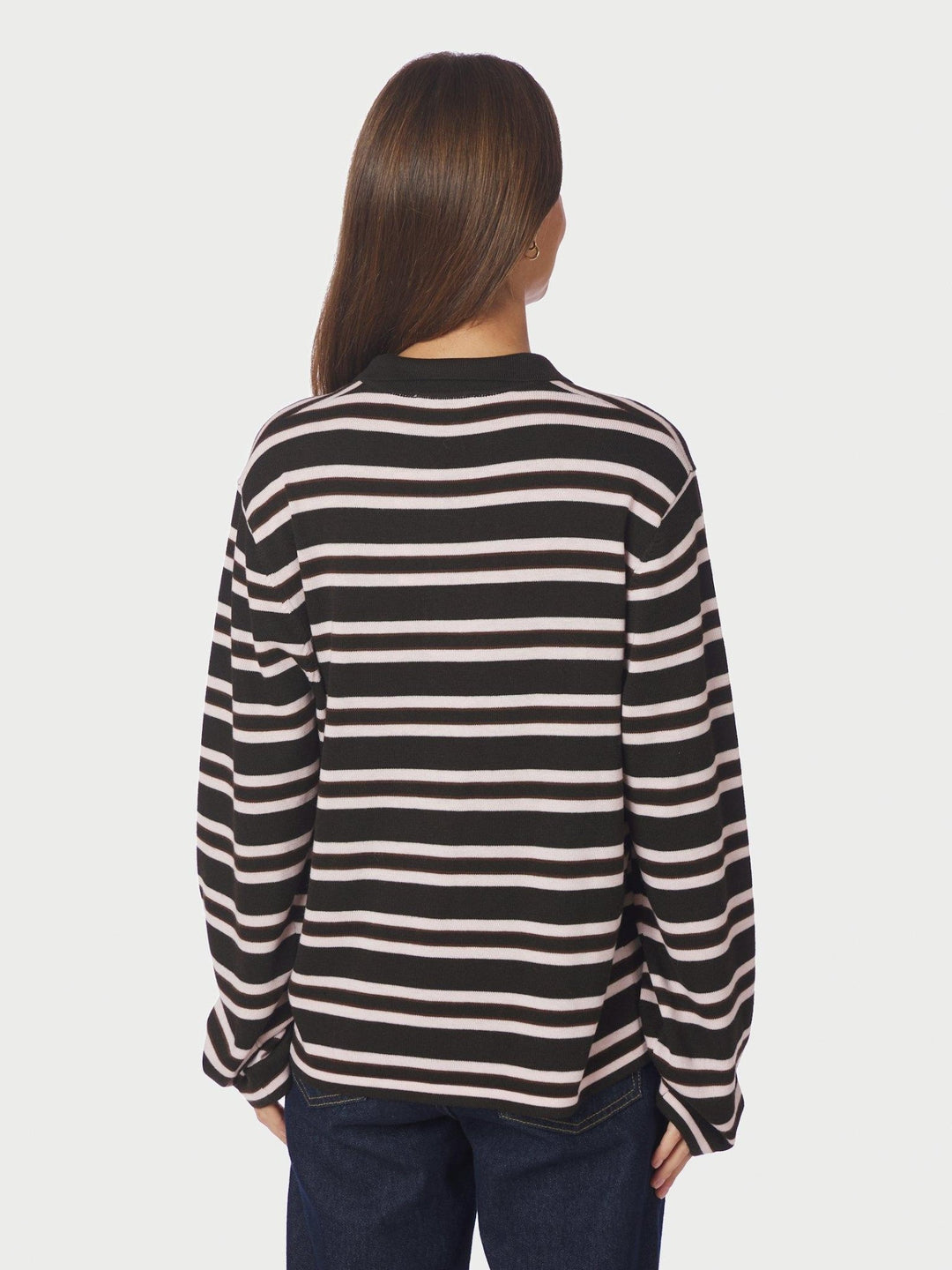 Mala Polo Knit Blouse Dark Brown | Genser | Smuk