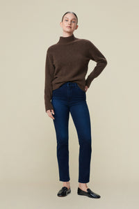 Malena F Jeans Brushed Blue Black
