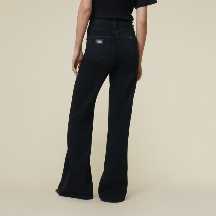 Malena-R Dark Black | Bukser | Smuk