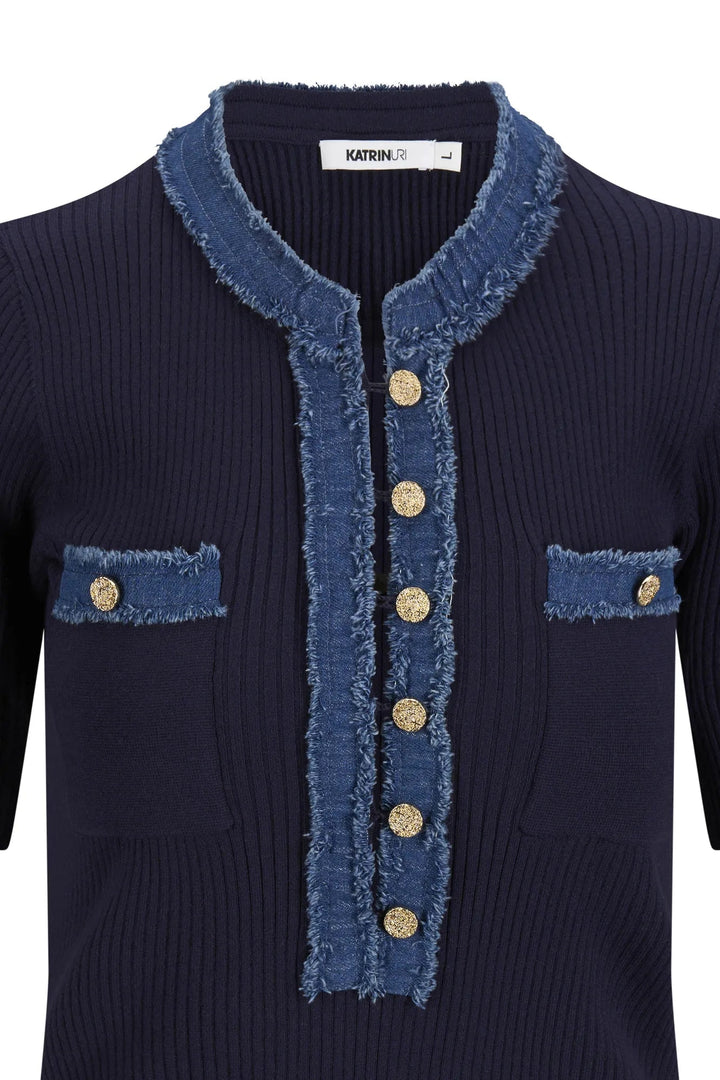 Malibu Pullover Navy | Genser | Smuk