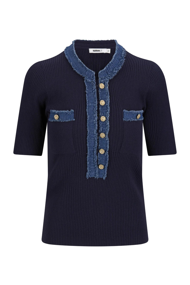 Malibu Pullover Navy | Genser | Smuk
