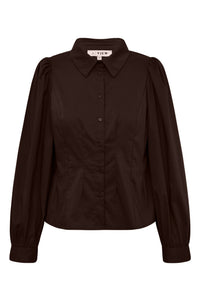 Malika Shirt Dark Brown
