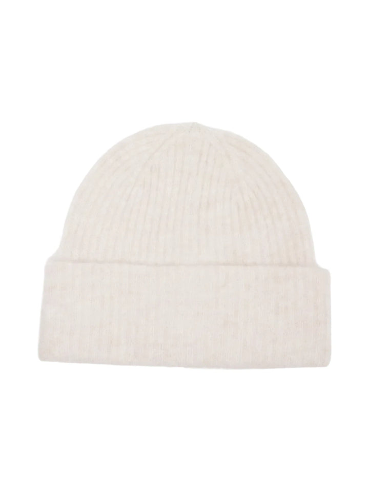 Maline Knit Beanie Birch Melange | Accessories | Smuk - Dameklær på nett