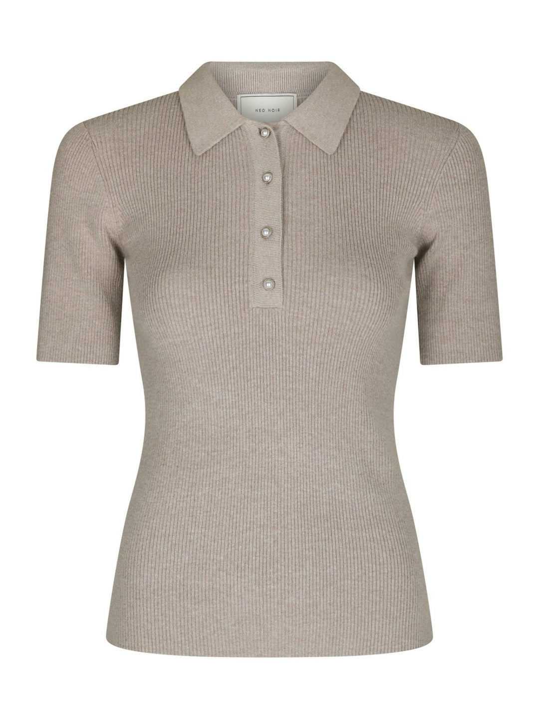 Manama Knit Blouse Warm Grey | Genser | Smuk