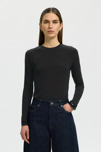 Manja Ls O-Neck Black