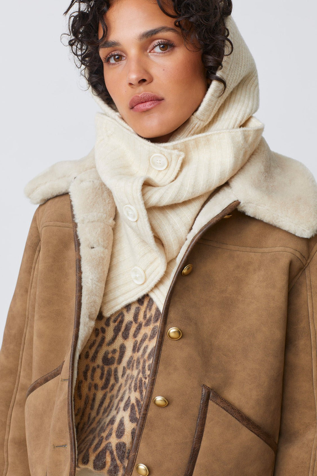 Manteau East Jacket Taupe | Yttertøy | Smuk - Dameklær på nett