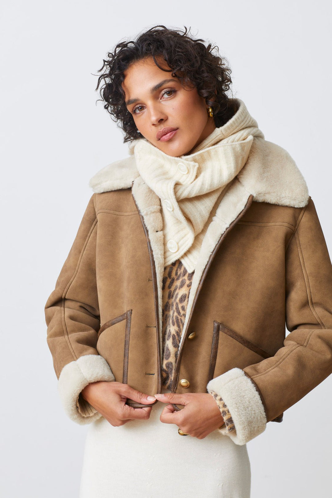 Manteau East Jacket Taupe | Yttertøy | Smuk - Dameklær på nett