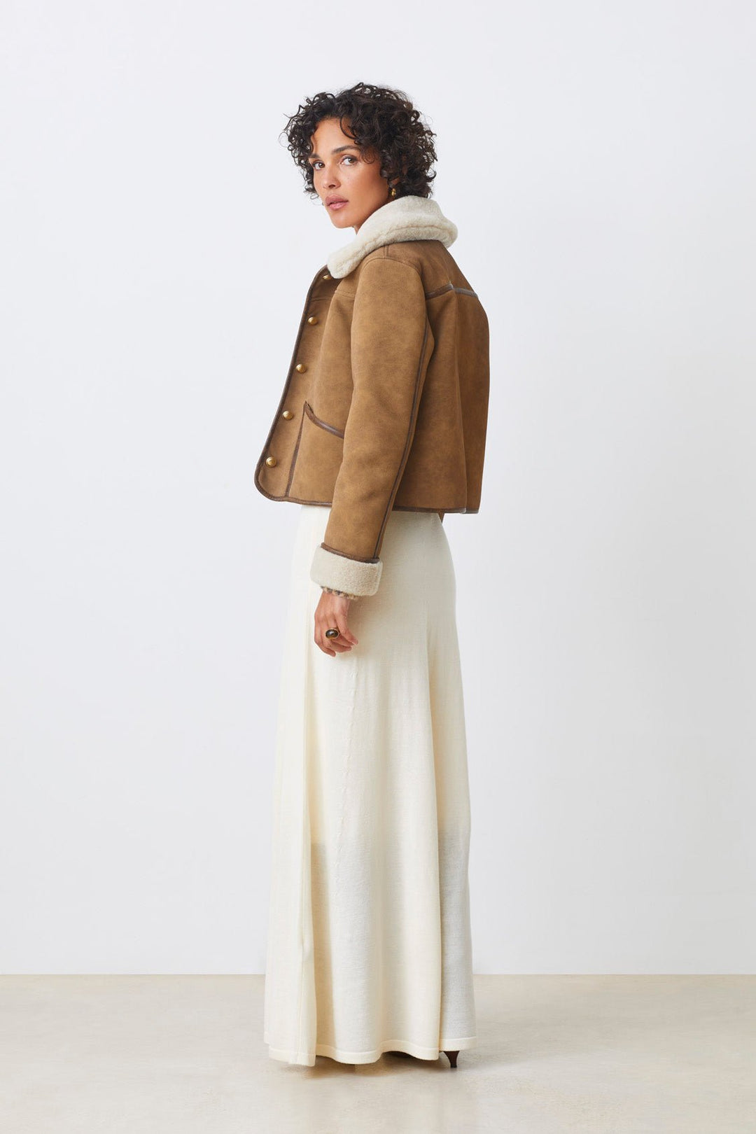 Manteau East Jacket Taupe | Yttertøy | Smuk - Dameklær på nett