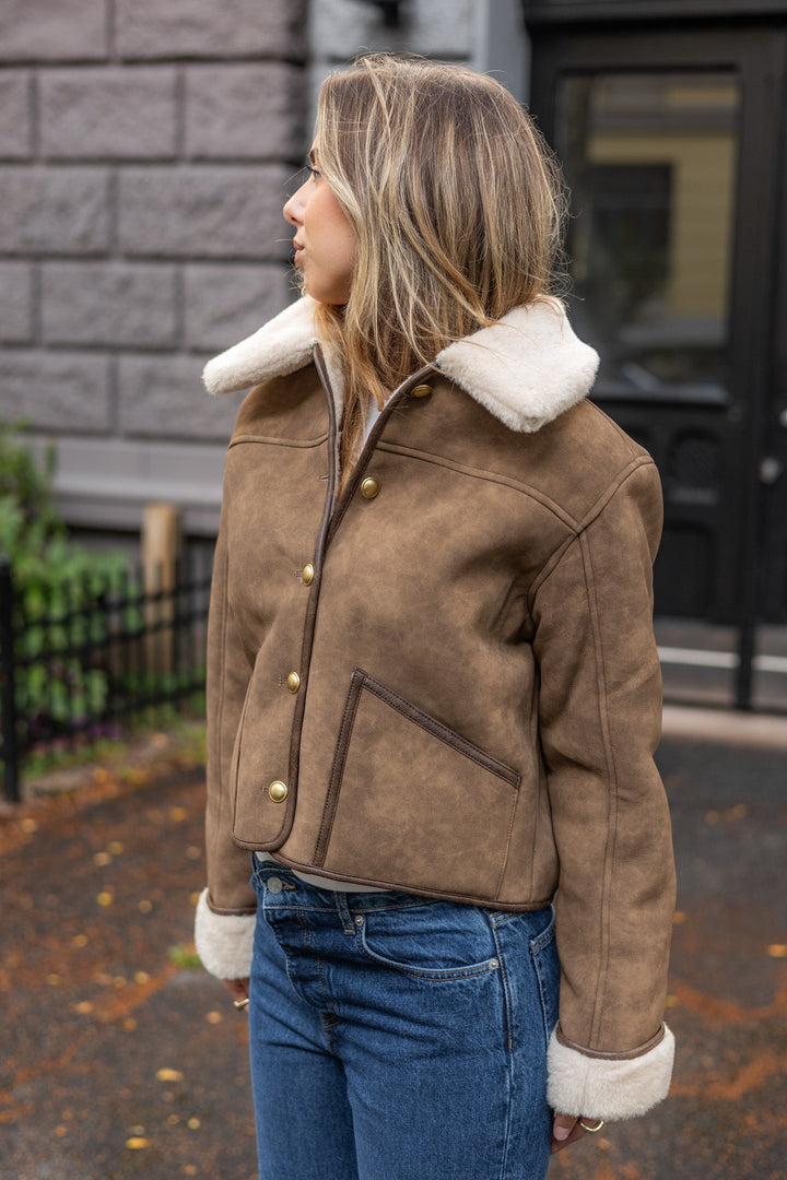 Manteau East Jacket Taupe | Yttertøy | Smuk - Dameklær på nett