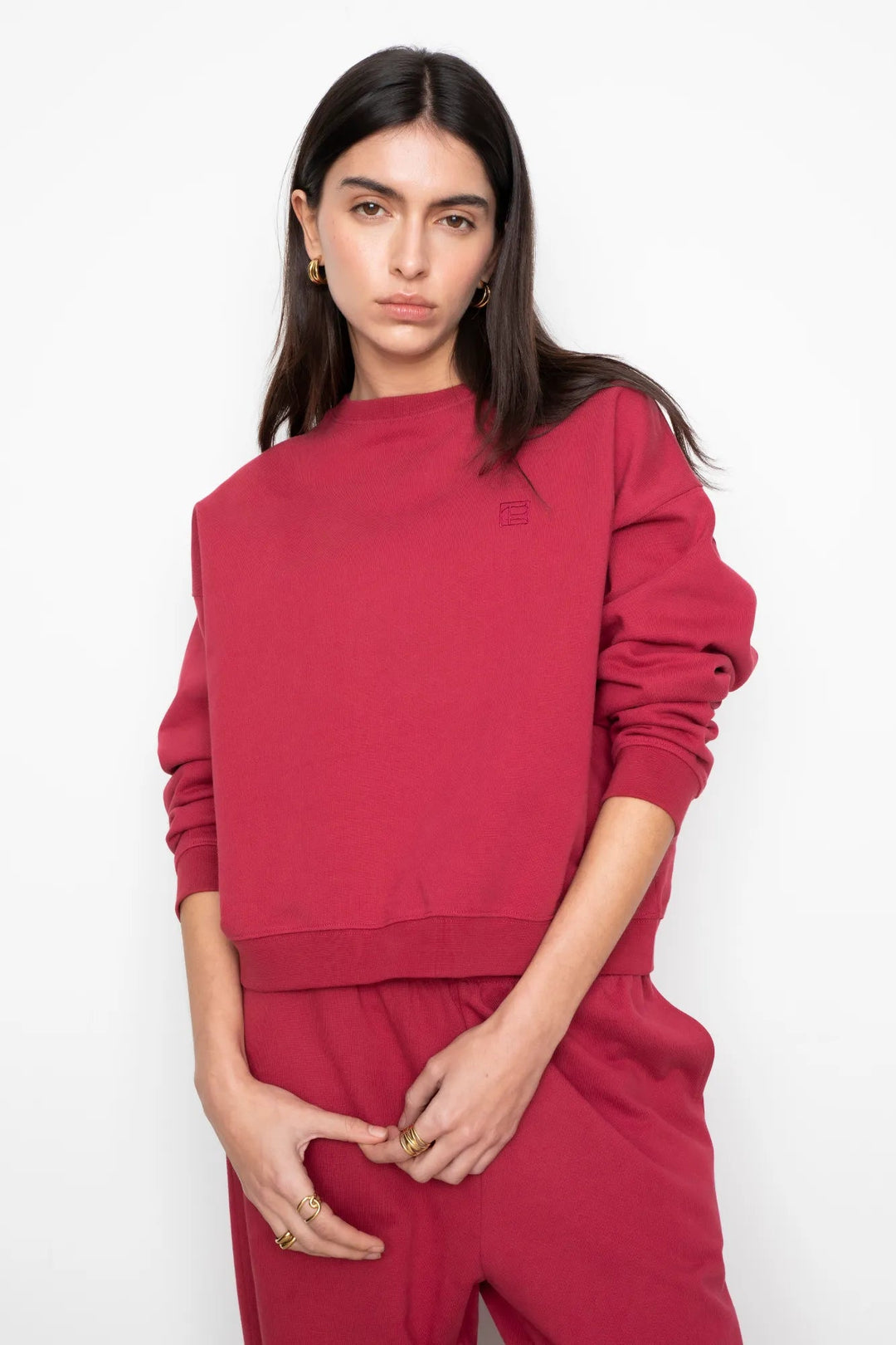 Mara Sweatshirt Berry | Skjorter og bluser | Smuk