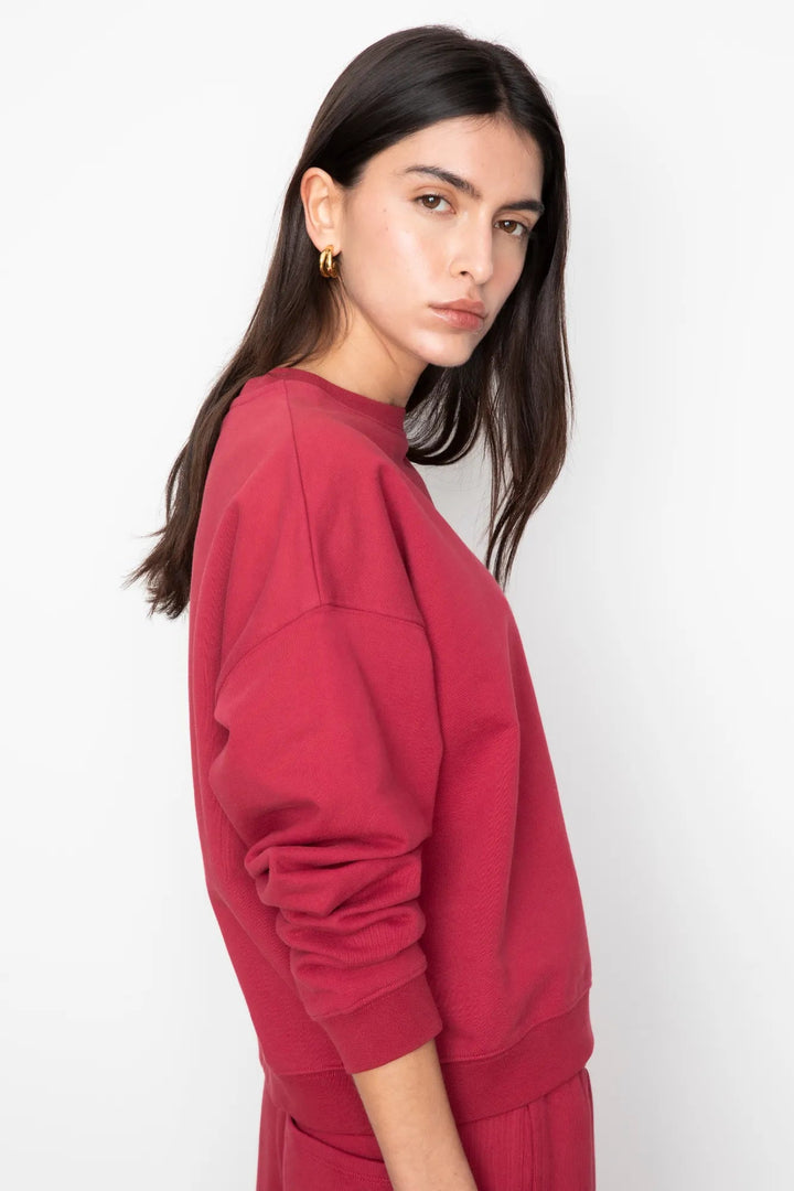 Mara Sweatshirt Berry | Skjorter og bluser | Smuk