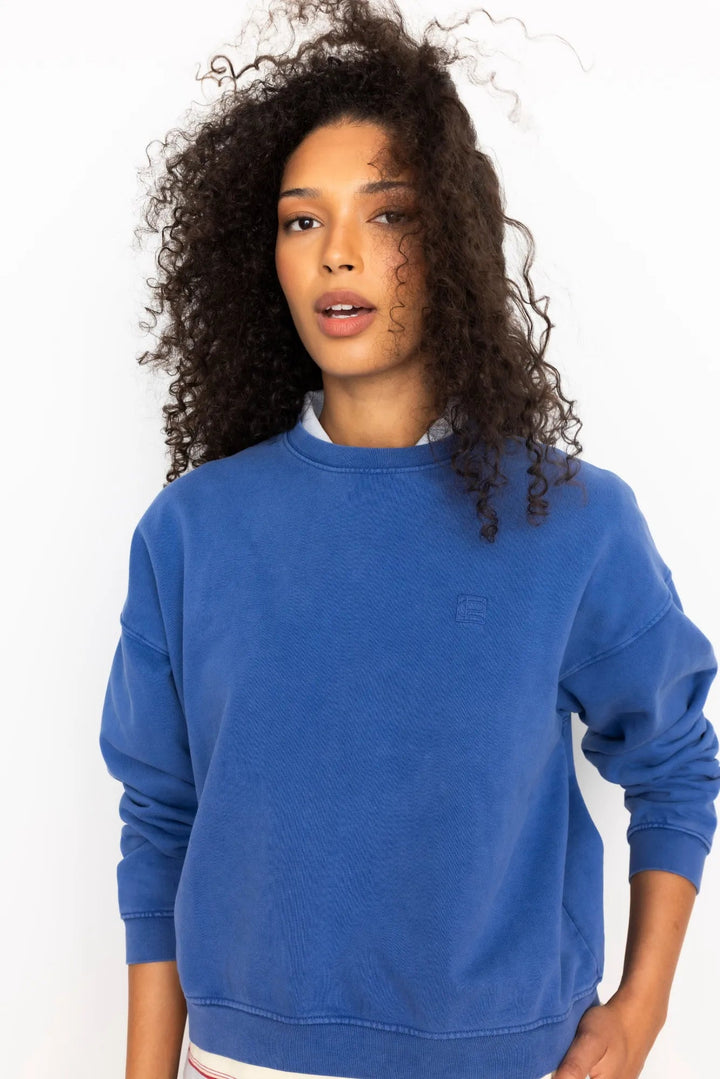 Mara Sweatshirt Cobalt Blue | Skjorter og bluser | Smuk