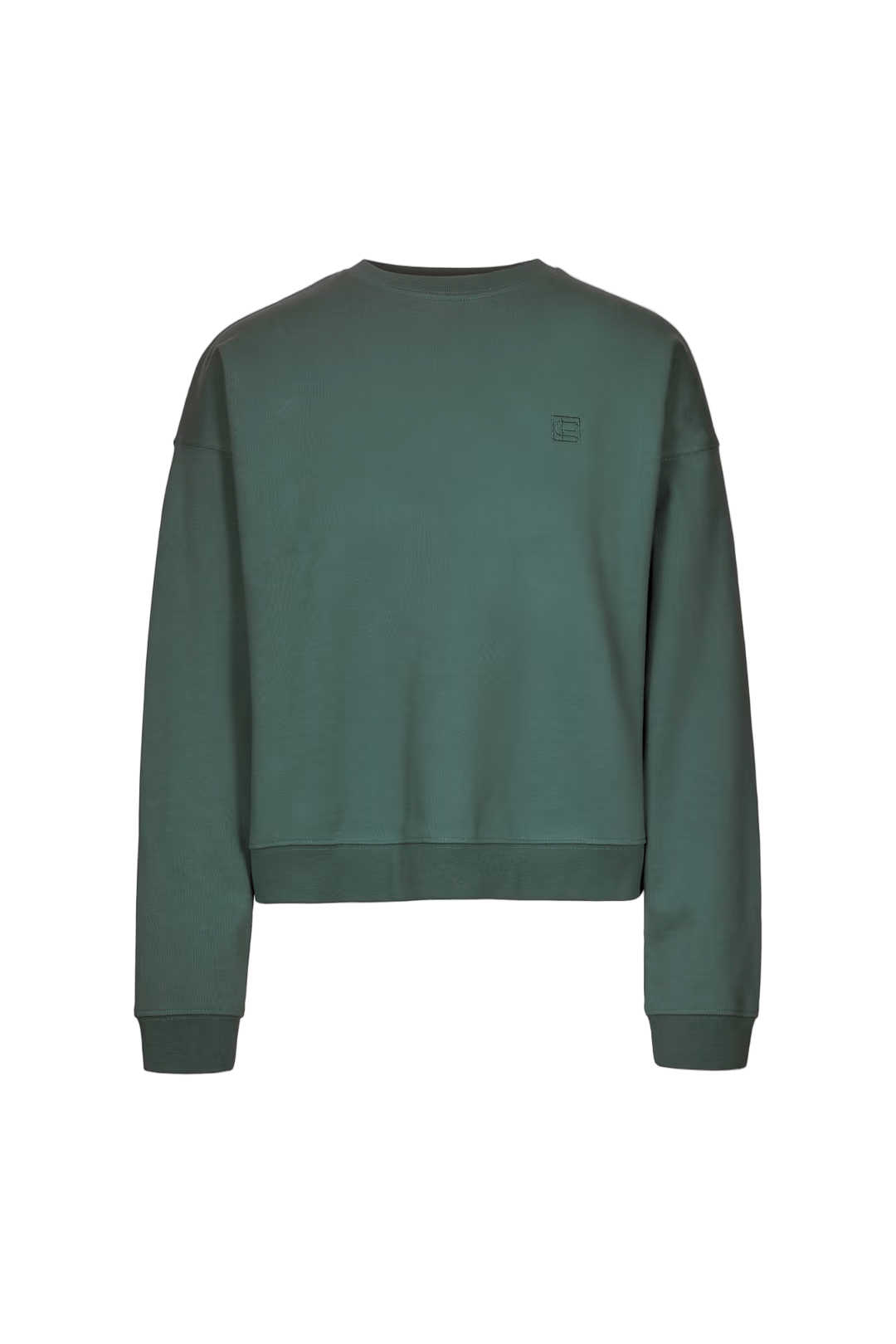 Mara Sweatshirt Dark Green | Skjorter og bluser | Smuk - Dameklær på nett