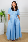 Maria Dress Seaside Stripe
