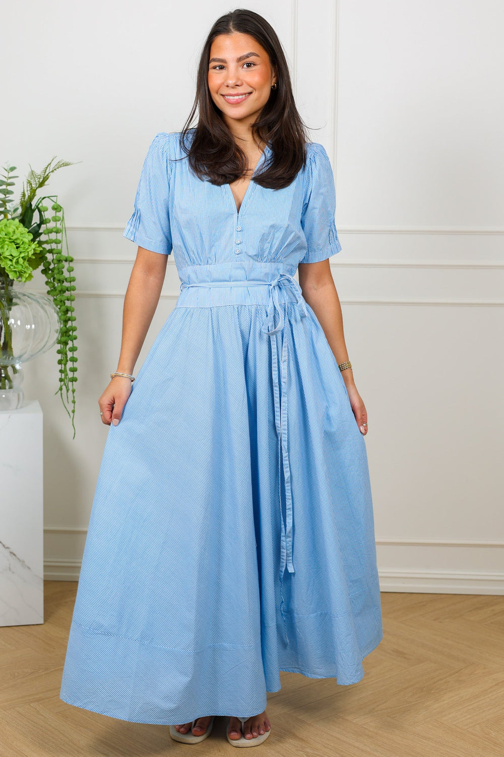 Maria Dress Seaside Stripe | Kjoler | Smuk