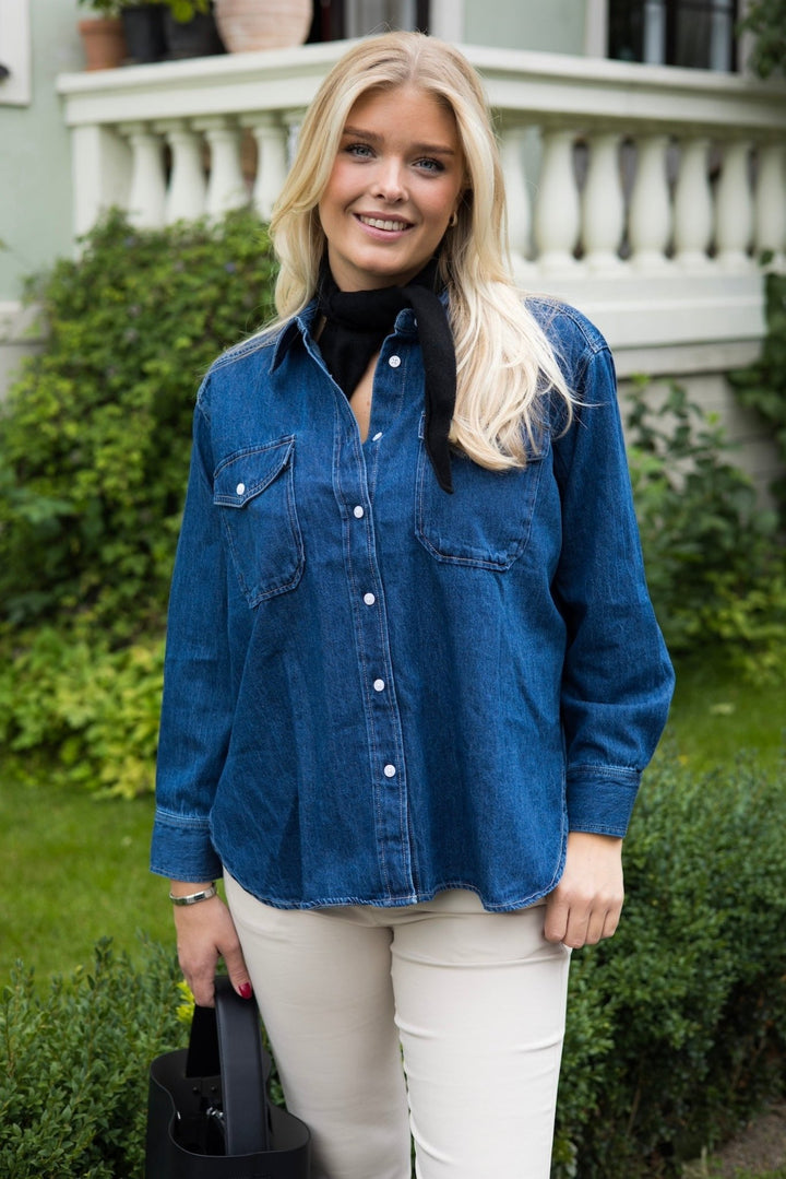 Maria Narrow Cashmere Scarf Black | Accessories | Smuk - Dameklær på nett