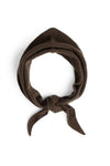 Maria Narrow Cashmere Scarf Chocolate Chip