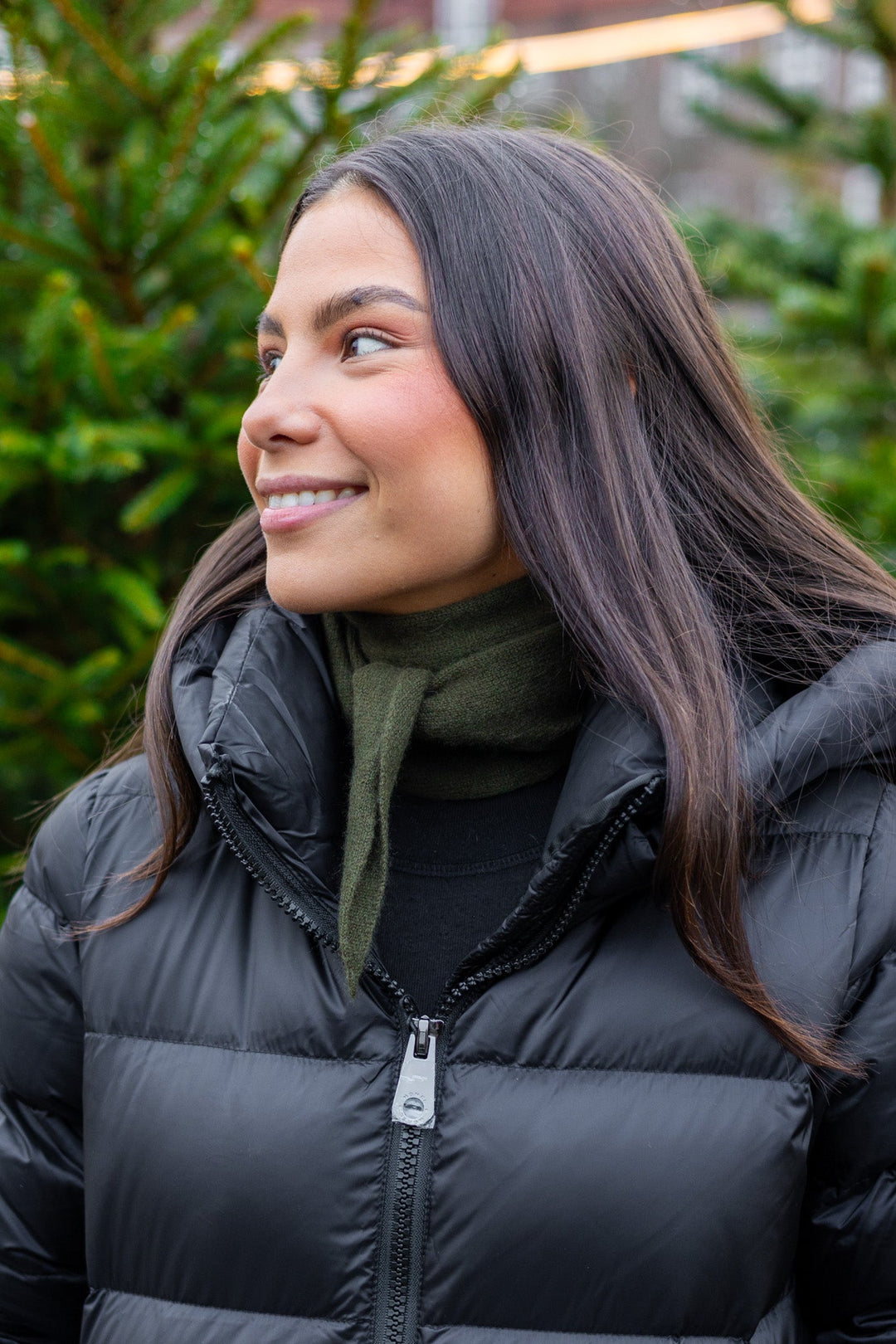 Maria Narrow Cashmere Scarf Deep Depths | Accessories | Smuk