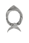 Maria Narrow Cashmere Scarf Light Grey Melange