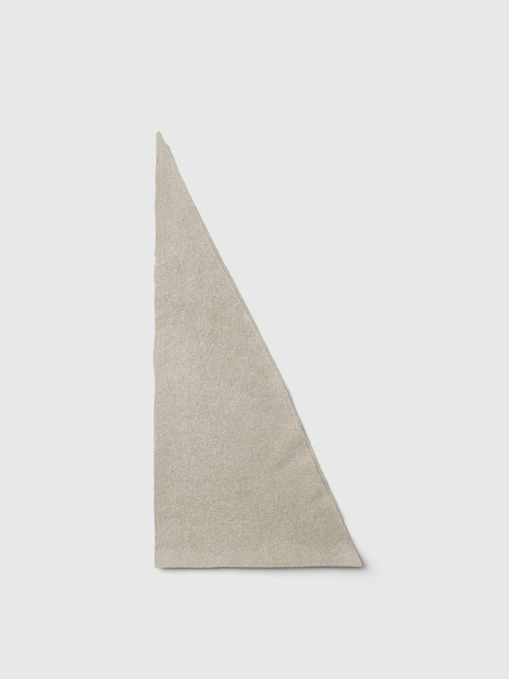 Maria Narrow Cashmere Scarf Oatmeal Melange | Accessories | Smuk