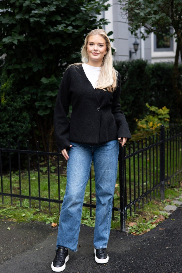 Marie Louise Knit Cardigan Black
