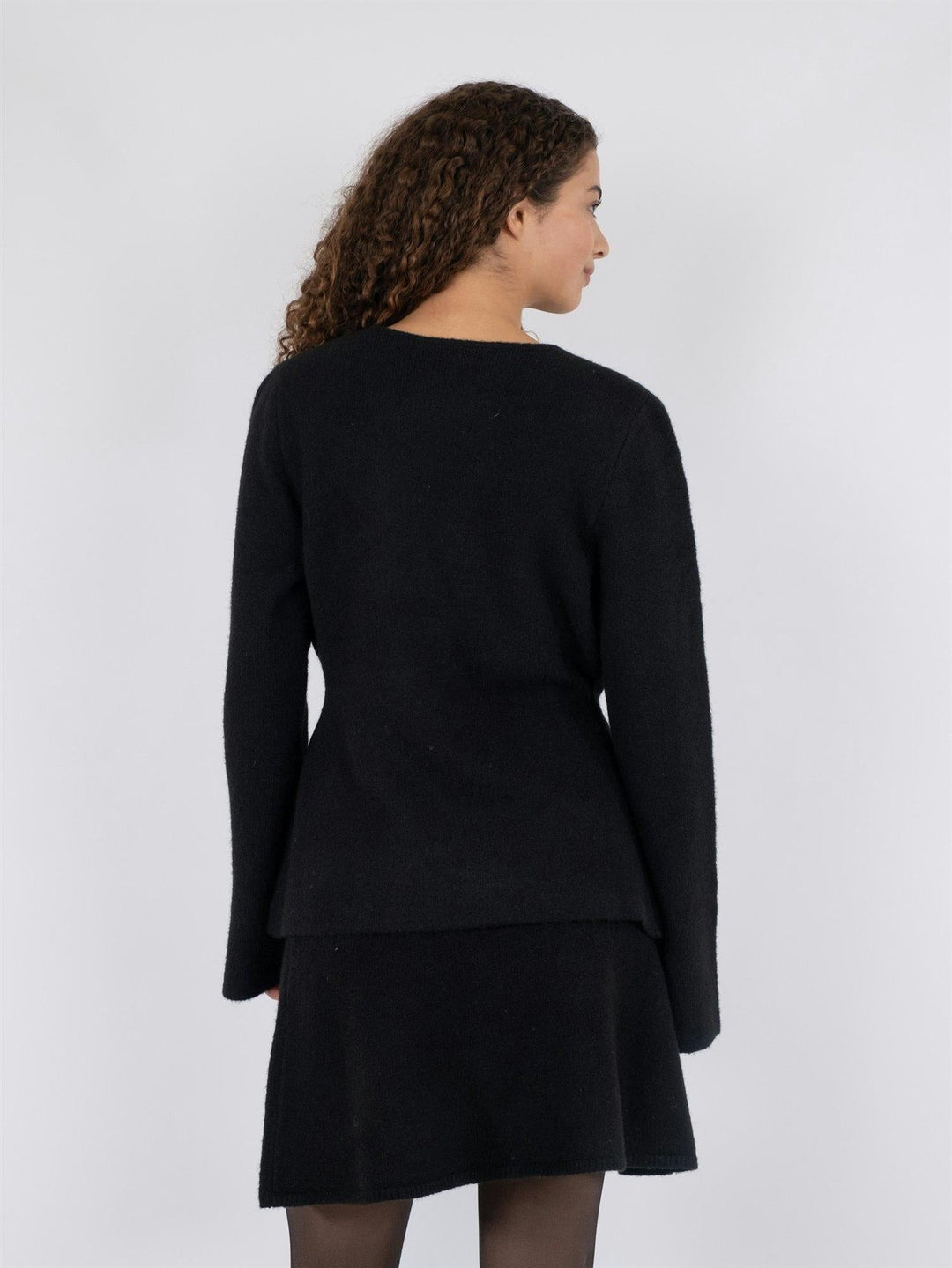 Marie Louise Knit Cardigan Black