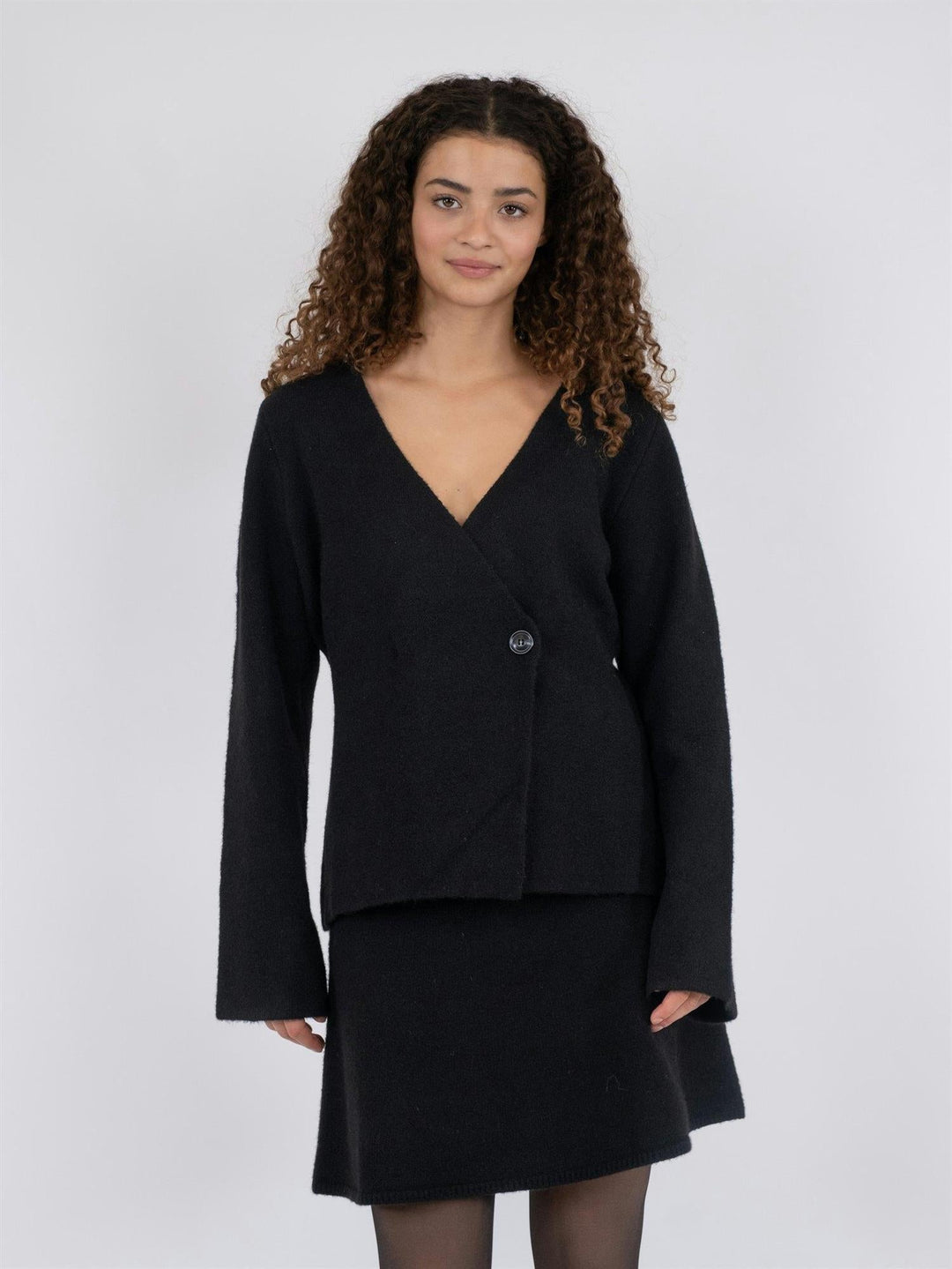 Marie Louise Knit Cardigan Black