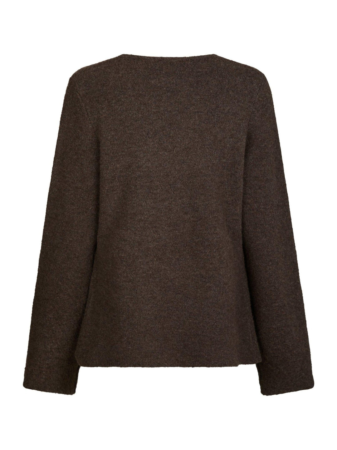 Marie Louise Knit Cardigan Brown Melange | Genser | Smuk - Dameklær på nett