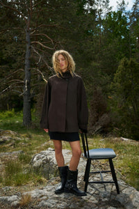 Mariel Jacket Dark Brown