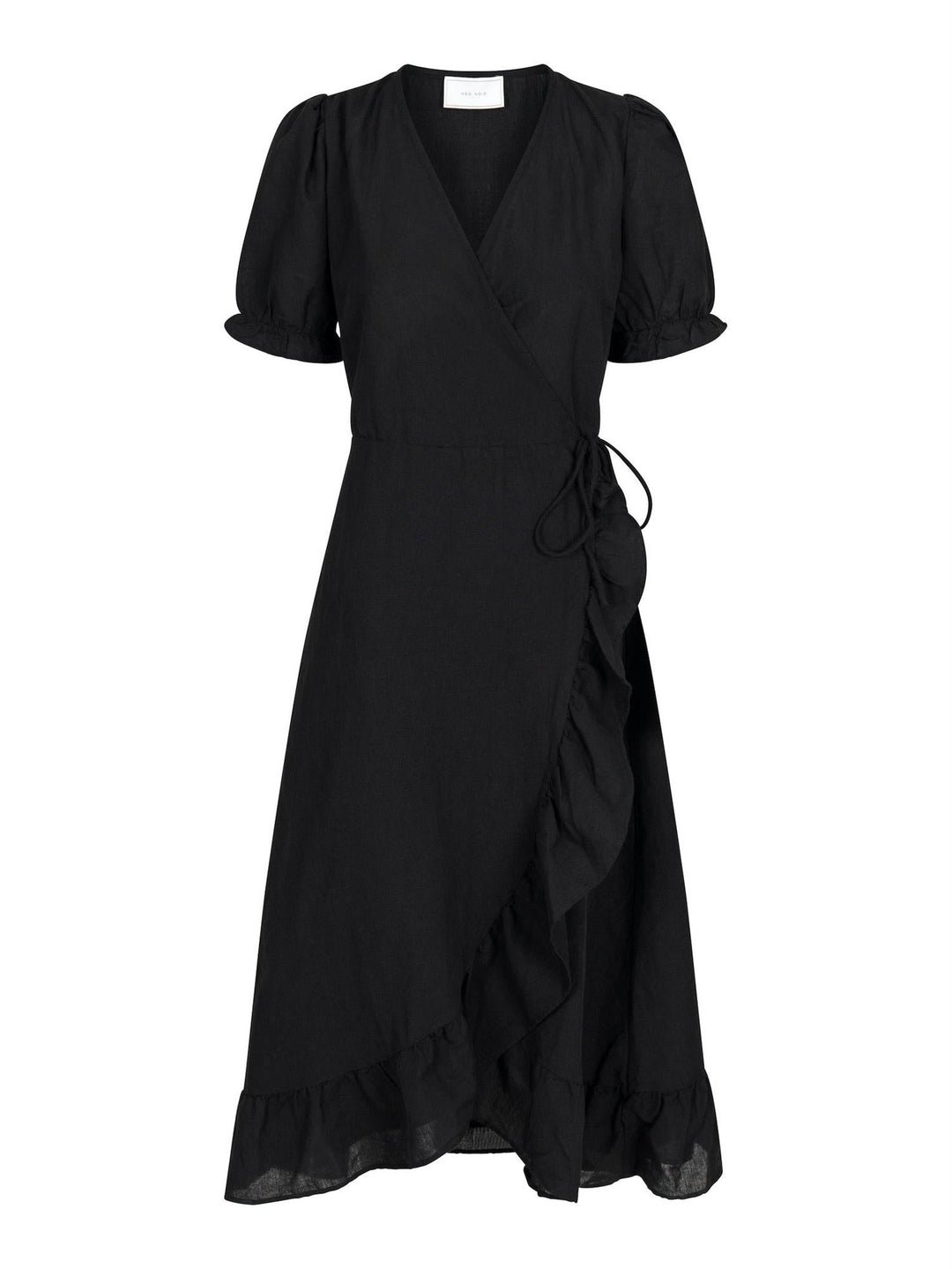 Marietta Linen Dress Black | Kjoler | Smuk - Dameklær på nett