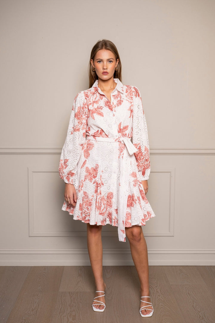Marita Dress Pink Blossom | Kjoler | Smuk - Dameklær på nett