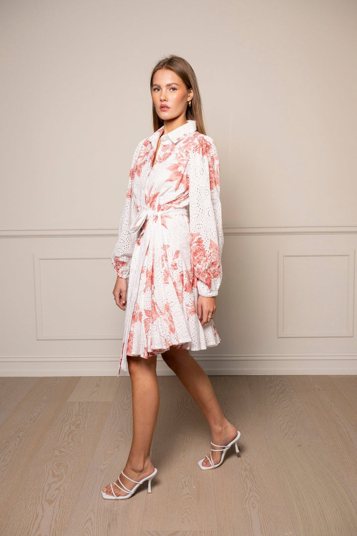 Marita Dress Pink Blossom | Kjoler | Smuk - Dameklær på nett