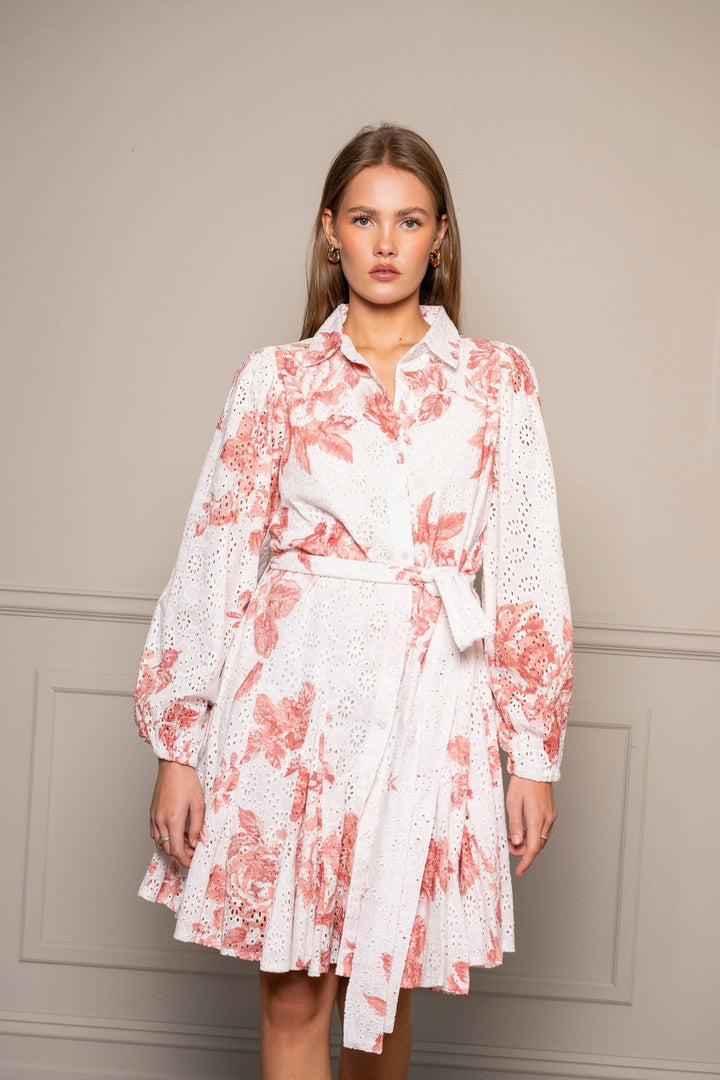 Marita Dress Pink Blossom | Kjoler | Smuk - Dameklær på nett