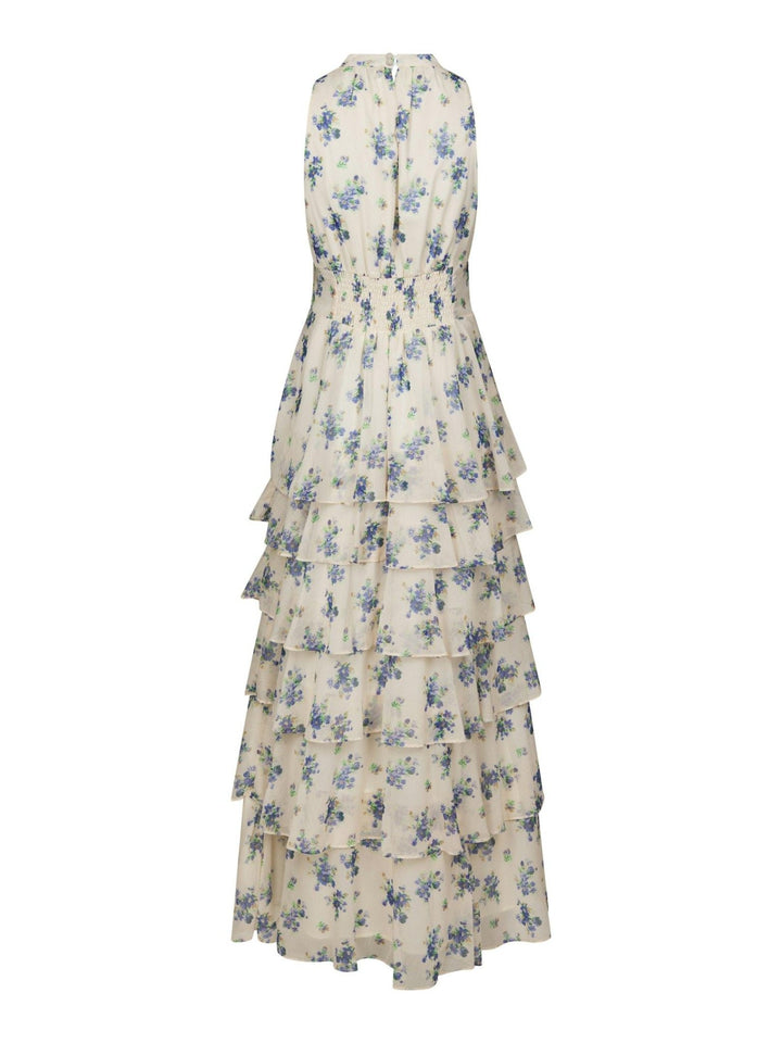 Marli Amazing Chiffon Rose Dress Light Blue | Kjoler | Smuk