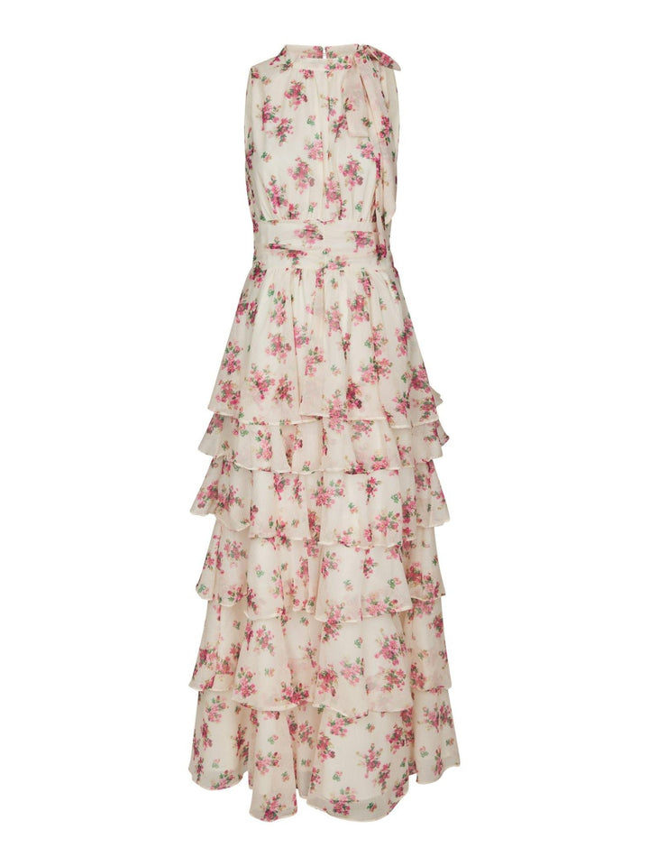 Marli Amazing Chiffon Rose Dress Rose | Kjoler | Smuk