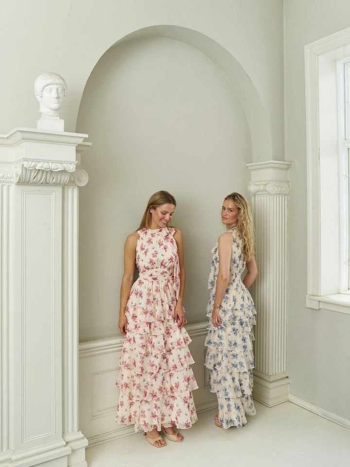 Marli Amazing Chiffon Rose Dress Rose | Kjoler | Smuk