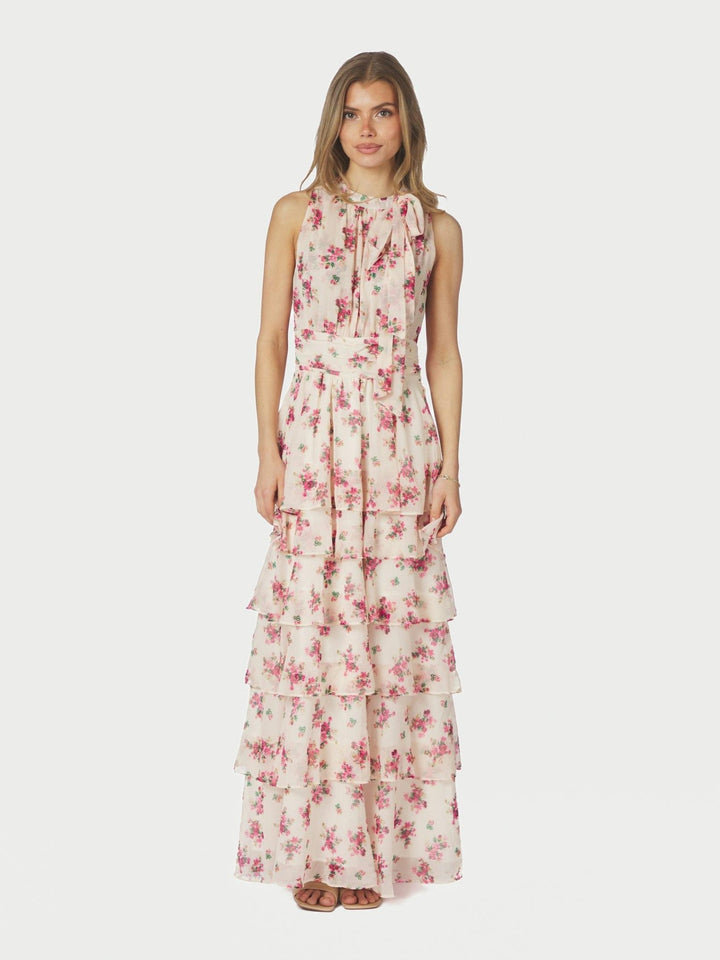 Marli Amazing Chiffon Rose Dress Rose | Kjoler | Smuk