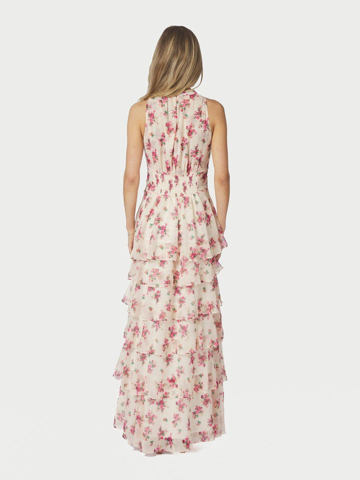 Marli Amazing Chiffon Rose Dress Rose | Kjoler | Smuk
