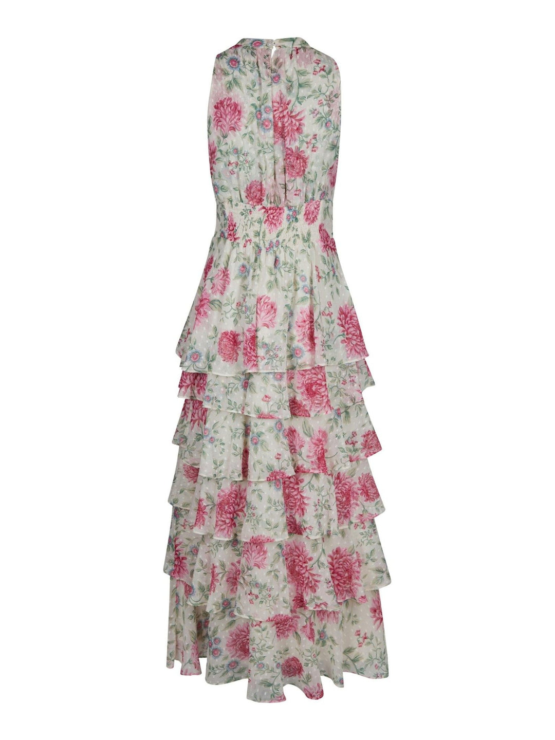Marli Big Flower Dress Creme | Kjoler | Smuk
