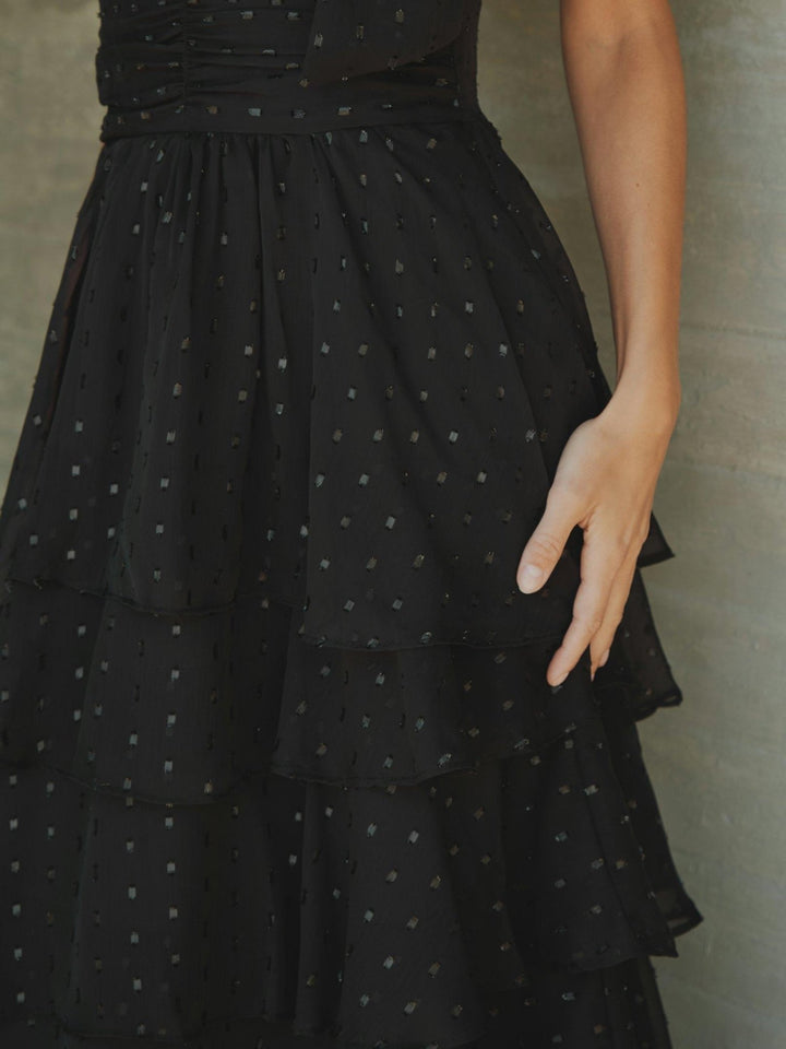 Marli Glitz Dress Black | Kjoler | Smuk - Dameklær på nett