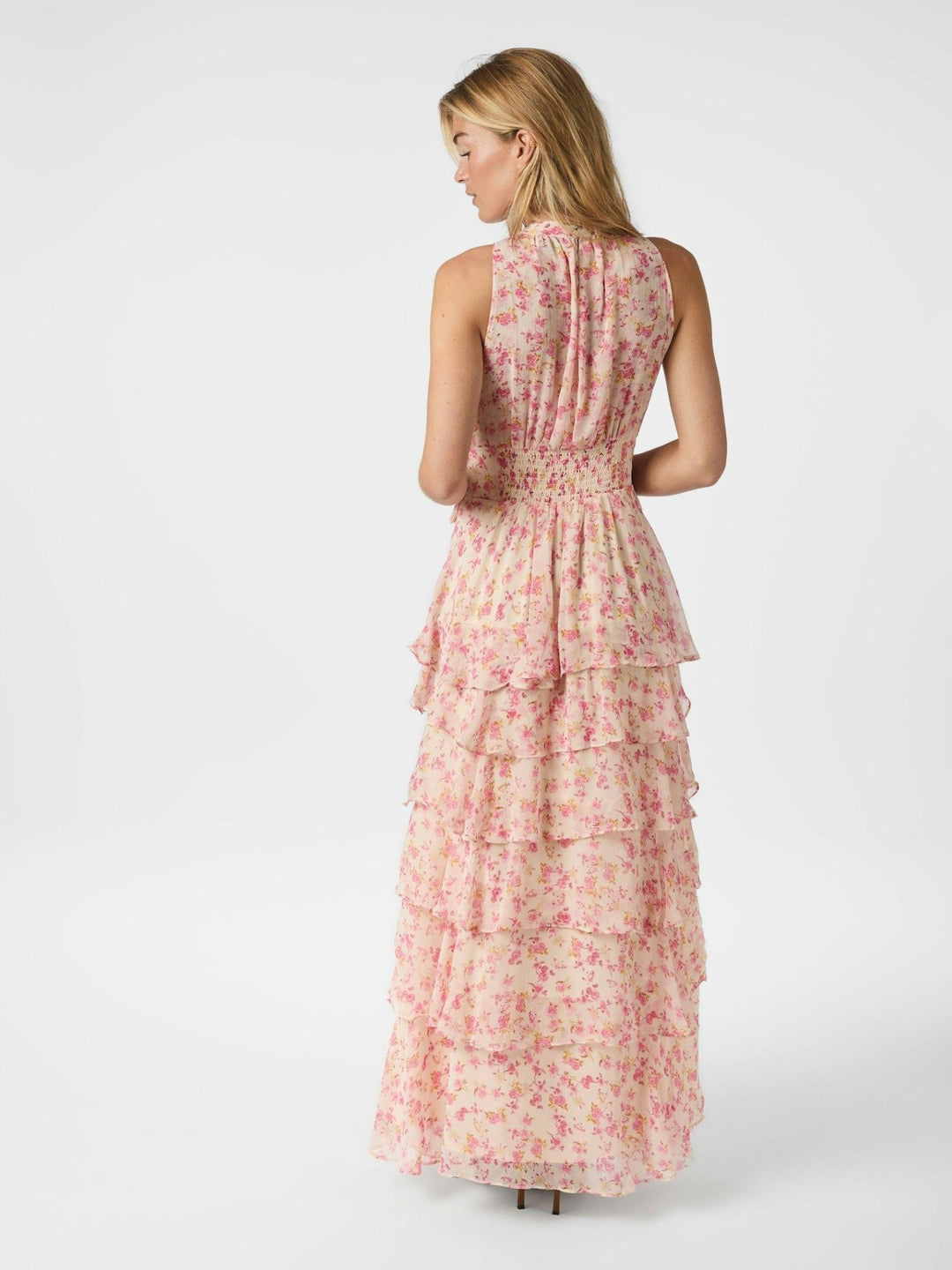 Marli Small Flower Dress Rose | Kjoler | Smuk - Dameklær på nett