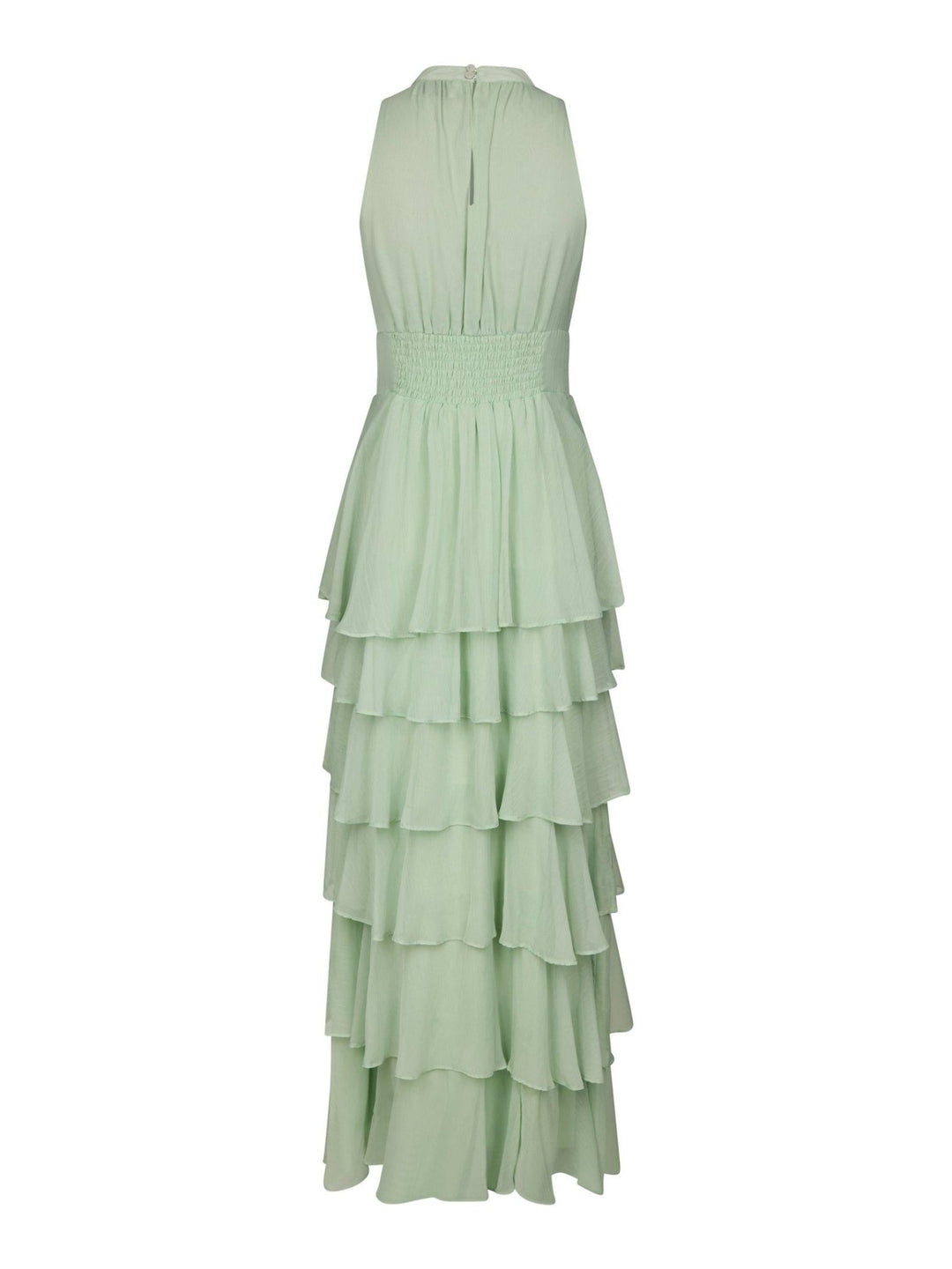 Marli Solid Chiffon Dress Light Green | Kjoler | Smuk