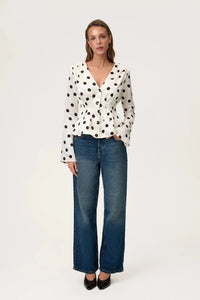 Marmo Blouse Créme Dot