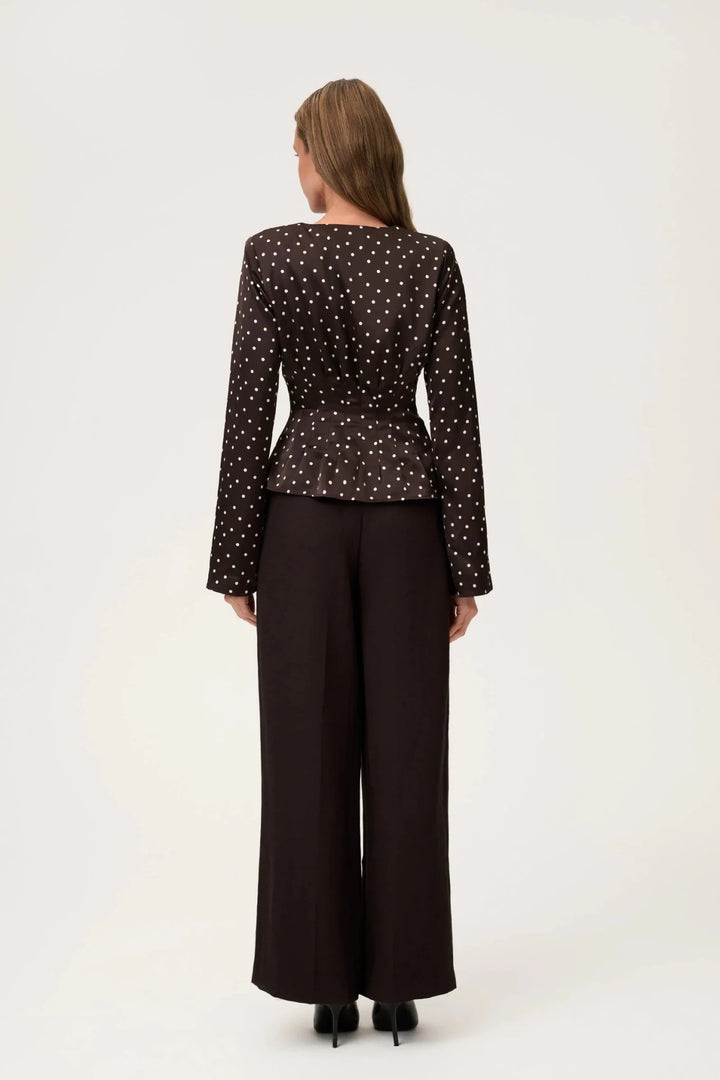 Marmo Blouse Espresso | Skjorter og bluser | Smuk