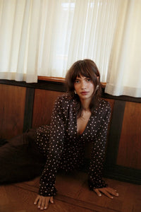 Marmo Blouse Espresso