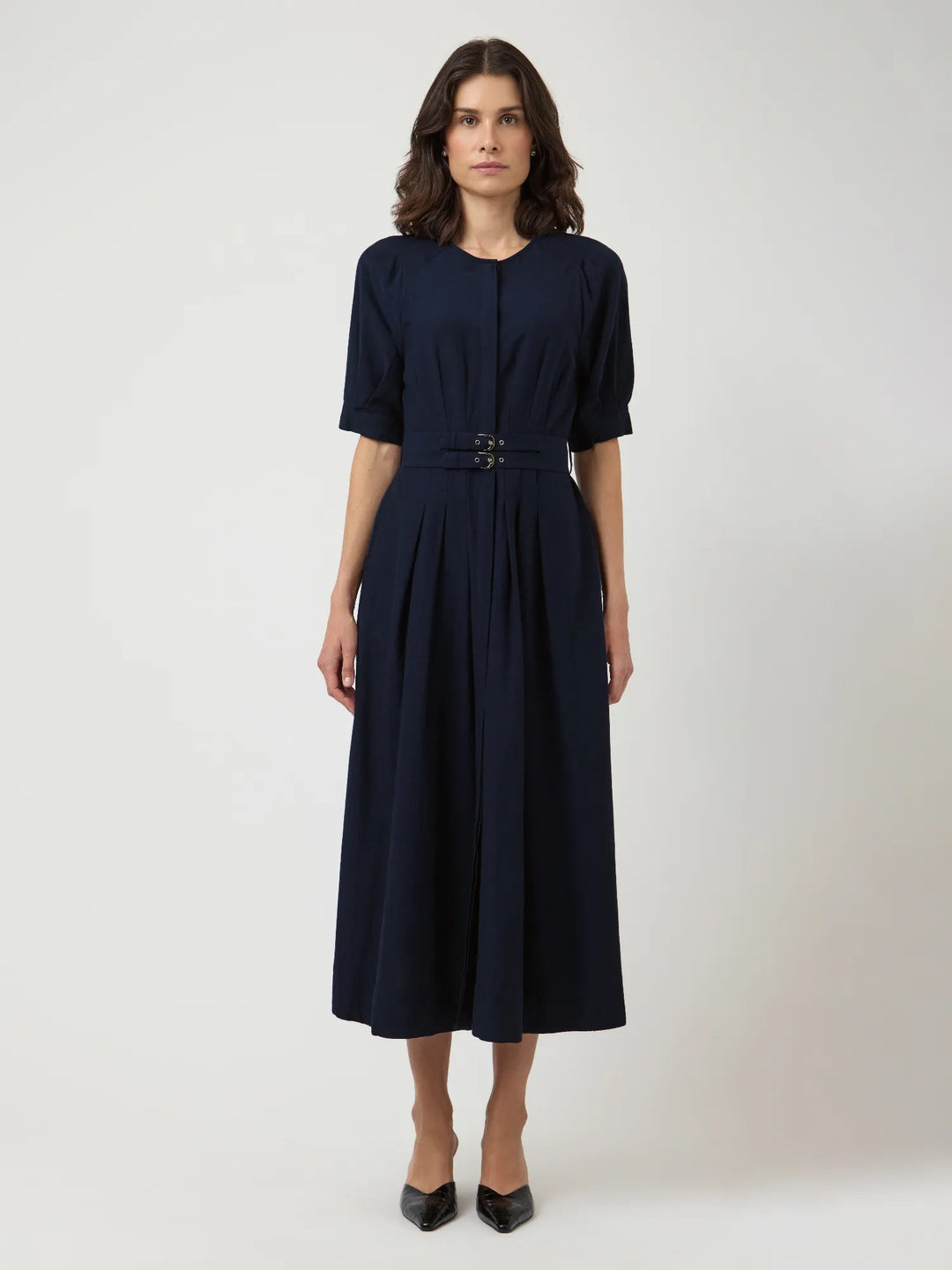 Maruma 2/4 Long Dress Navy Blazer | Kjoler | Smuk